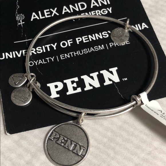 Alex and Ani Jewelry - 🌷Authentic Alex And Ani PENN Silver bangle